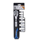 Jogo de Soquetes com Chave Catraca 8 Peças Dexter