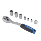 Jogo de Soquetes com Chave Catraca 8 Peças Dexter