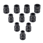 Jogo de Soquetes de Impacto Sextavados 10 peças 1/2" Stels