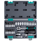 Jogo De Soquetes E Acessórios 1/4' 29 Pçs Com Maleta Stels