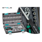 Jogo De Soquetes E Acessórios 1/4 Pol. 57 Pçs Stels