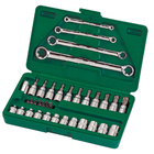 Jogo De Soquetes E Chaves E-torx 1/4" E 3/8" 35 Peças St09010