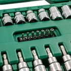 Jogo De Soquetes E Chaves E-torx 1/4" E 3/8" 35 Peças St09010