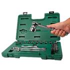 Jogo De Soquetes Estriados 10 A 32mm Sata 1/2p 18 Peças