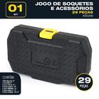 Jogo De Soquetes Oz Modelo Kso290 29 Pcs