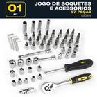 Jogo De Soquetes Oz Modelo Kso570 57 Pcs