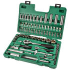 Jogo De Soquetes Sextavado 1/2" E 1/4" - 86 Peças Sata St0901