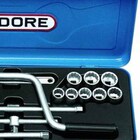 Jogo De Soquetes Sextavado E Estriado 3/8" 30tmz Gedore 01420