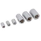 Jogo de Soquetes Sextavados 7-19mm 6 Peças MP