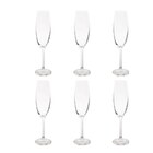 Jogo De Taça Para Champanhe Gastro Titânio 220 Ml 6 Peças