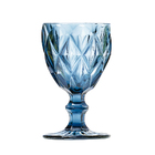 Jogo De Taças Água Diamante Azul 260ml Class Home