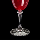 Jogo De Taças Água Em Cristal Bohemia Kleopatra 6 Peças 360ml