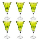 Jogo De Taças Água Em Cristal Bohemia Wellington 6 Peças 280m