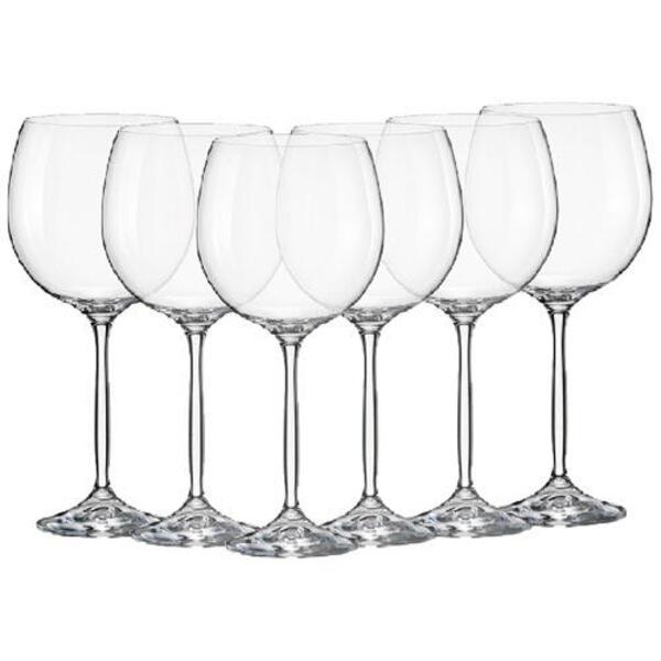 Jogo De Taças Chanson Bourgogne Em Cristal 840 Ml Com 06 Peça