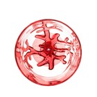 Jogo De Taças De Acrílico - Coral Vermelho 450ml (6 Peças)