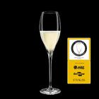 Jogo De Taças De Espumante Em Cristal Strauss Oficial 190ml 2