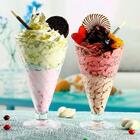 Jogo De Taças De Sobremesa De Vidro Para Sorvete 150ml 3 Peça