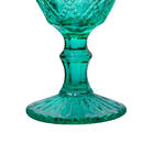 Jogo De Taças De Vidro Verde Royal 350ml - Casambiente