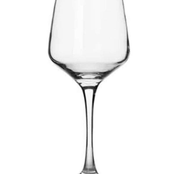 Jogo De Taças De Vinho Água Vidro 6 Peças 440ml