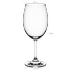 Jogo De Taças De Vinho Cristal 6 Peças Taças Para Vinho 450ml