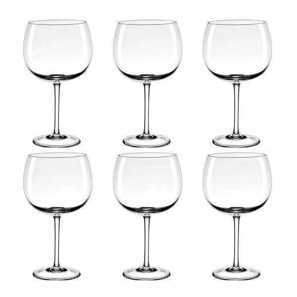 Jogo De Taças Gin Em Cristal Strauss 660ml 6 Peças