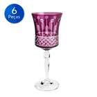 Jogo De Taças Para Água 6 Peças 300 Ml Grace - Bohemia - Amet