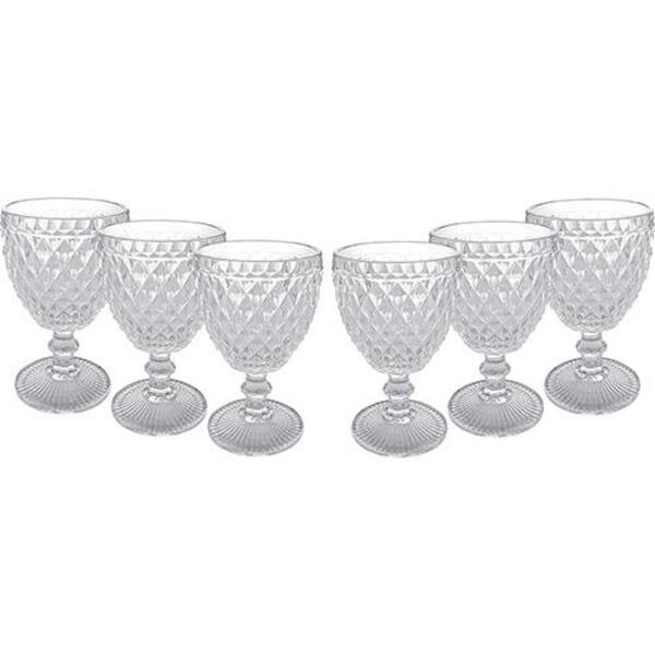Jogo De Taças Para Água Clear Verre 6 Peças - Mimo Style