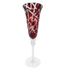 Jogo De Taças Para Champagne - Vermelho - 6 Pcs
