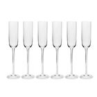 Jogo De Taças Para Champanhe Em Cristal Strauss 232ml 6 Peças