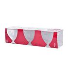 Jogo De Taças Para Sobremesa Athena De Vidro 3 Unidades Trans