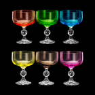 Jogo De Taças Para Sobremesa Em Cristal Bohemia Klaudie 6 Peç