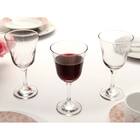 Jogo De Taças Para Vinho 250ml 6 Peças Lírio - Nadir - Transp