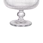 Jogo De Taças Sobremesa Em Vidro Com Borda Dourada L'hermitag