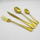 Jogo De Talheres 20 Kits De 4 Peças Conjunto Luxo Dourado Ga