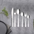 Jogo De Talheres 36 Peças Tramontina Malibu 23799016 Inox