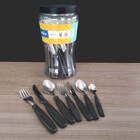 Jogo De Talheres 42 Pçs Faqueiro Talheres Garfo Faca Colher