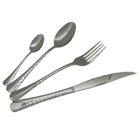 Jogo De Talheres 8 Peças Conjunto Luxo Colher Garfo Faca Jant