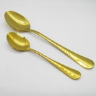 Jogo De Talheres Conjunto 4 Peças Luxo Dourado Jantar Cozinha