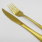 Jogo De Talheres Conjunto 4 Peças Luxo Dourado Jantar Cozinha