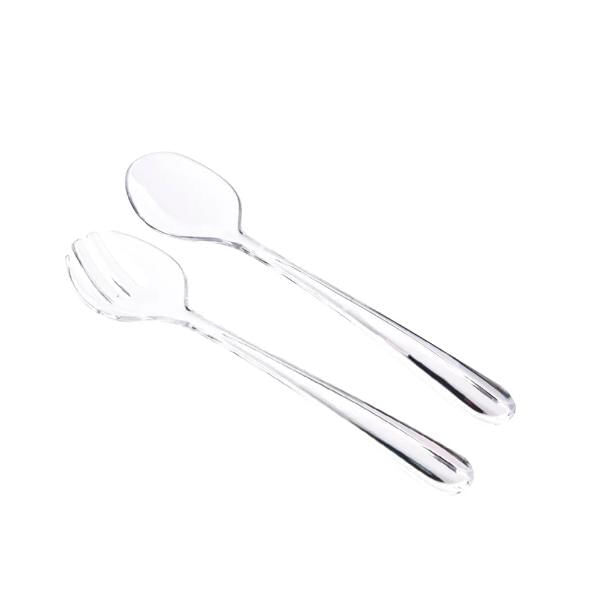 Jogo De Talheres De Salada Em Acrílico Kenya 2 Peças