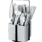 Jogo De Talheres Euro Home Varanda Gourmet Rattan 24 Peças Br