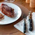 Jogo De Talheres Faqueiro Para Churrasco Jumbo Inox 16 Peças