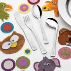 Jogo De Talheres Infantil Tramontina Baby Acabamento Brilho C