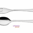 Jogo De Talheres Infantil Tramontina Baby Acabamento Brilho C