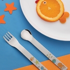 Jogo De Talheres Infantis Allegria Em Aco Inox Fundo Do Mar 2