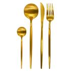 Jogo De Talheres Inox 16 Peças Lady Dourado - Casambiente Faq