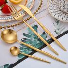 Jogo De Talheres Inox 16 Peças Lady Dourado - Casambiente Faq