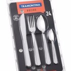 Jogo De Talheres Inox 24 Peças Búzios Tramontina