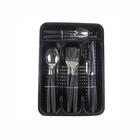 Jogo De Talheres Inox Caprese 25 Peças Preto