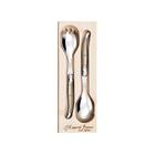 Jogo De Talheres Para Salada Em Inox Laguiole 2 Peças Champag